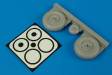 1/32 Ju88A1 Wheels & Paint Masks For RVG
