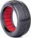 1/8 Buggy Gridiron II Super Soft LW Tires w/Red Ins (2)