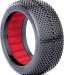 1/8 Buggy Gridiron II Med LW Tires w/Red Ins (2)