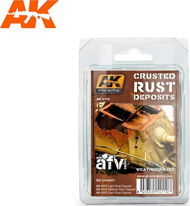 AK Interactive Dark Rust Deposit 