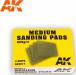 Medium Sanding Pads 220 Grit (4)