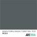 Real Colors Acrylic Lacquer Paint 10ml Basalt Grey RAL7012