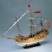Polacca Venetian Merchant Ship 18th Century 45cm