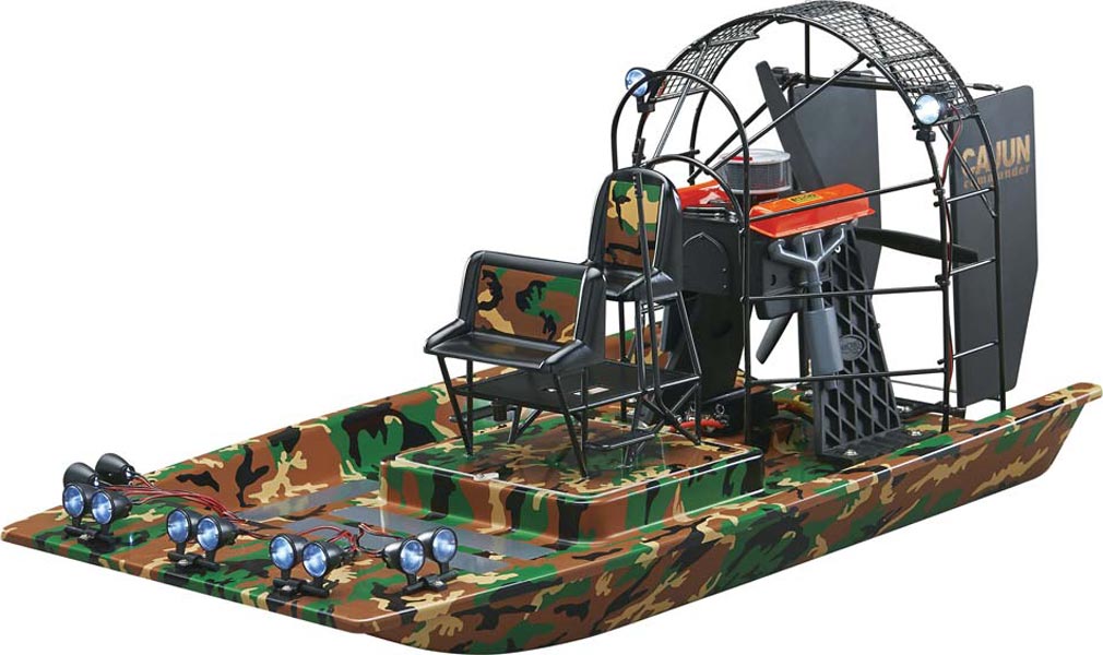 AQUB5722 Cajun Commander RTR Brushless Scale Airboat By