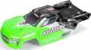 Kraton 4X4 BLX Painted Decaled Trimmed Body (Green/Black)