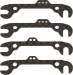 RC12R6 FT Front Ride Height Shims Graphite
