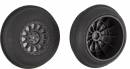 Sand Ribbed Tires & Method SC Wheels Mounted Black Front