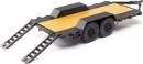 SCX24 Flat Bed Vehicle Trailer w/LED Tail lights 1/24