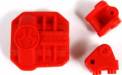 AR44 Differential Cover/Link Mounts Red