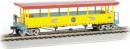 HO Open-Sided Excursion Car w/Seats Ringling Bros