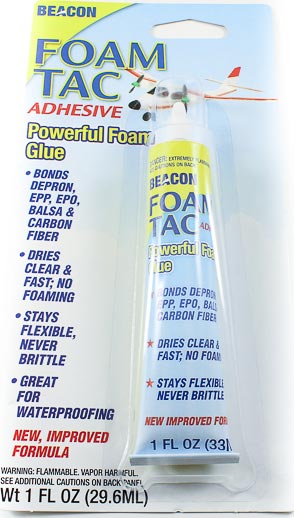 BEAFT - Foam-Tac Adhesive 2oz (59ml) By BEACON ADHESIVES @ Great Hobbies