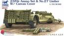 1/35 25-Pounder Ammo Set & No27 Limber w/Canvas Cover