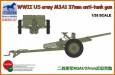 1/35 WWII US Army M3A1 37mm Anti-Tank Gun