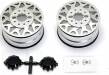 American Force H01 Contra Wheels (Silver with Black Cap)