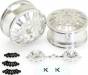 KG1 KD004 Duel Front Dually Wheel Silver Anodized (2)