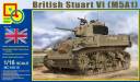 1/16 British M5A1 Stuart VI