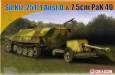 1/72 SdKfz 251/1 Ausf D Halftrack & 7.5cm PaK 40 Gun w/Trailer (R