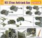 1/6 US M3 37mm Anti-Tank Gun (Ltd Production) (Re-Issue)