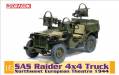 1/6 SAS Raider 4x4 Jeep NW Europe Theatre 1944 (Re-Issue)