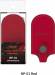 Leather Protecter For Nippers (Red)