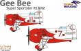 1/144 Gee Bee Super Sportster R1/R2 Aircraft (2 in 1)