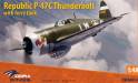 1/48 Republic P47C Thunderbolt Aircraft w/Ferry Tank
