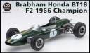1/20 1966 Brabham Honda BT18 F2 Champion Race Car (New Tool)