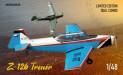 1/48 Zlin Z126 Trener Two-Seater Trainer Aircraft Dual Combo (Ltd
