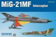 1/72 MiG21MF Interceptor Aircraft (Wkd Edition Plastic Kit)