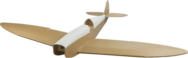 foam model flying Spitfire plane kit 