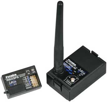 Futaba 2.4GHz FASST MAP FUTL8926 P-R603FF&frasl;2-4G Futaba R603FS FASST 2.4GHz 3ch レシーバー 受信機　中古 動作確認済み　双葉電子