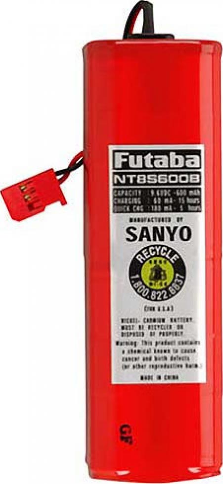 Aanzienlijk melodie Knipoog FUTNT8S600B - Transmitter Battery 9.6V 600mAh NiCd 7C 8U By FUTABA @ Great Hobbies Aanzienlijk melodie Knipoog FUTNT8S600B - Transmitter Battery 9.6V 600mAh NiCd 7C 8U By FUTABA @ Great Hobbies