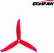 VANOVER 5136 PC 3-Blade Props - Clear Red (2pr)