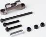 Rear Upper Link Mount (Titanium Gray) for GS01 Axle