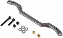 GS01 Machined Steering Link 116mm (Titanium Gray)