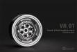 1.9 VR01 Beadlock Wheels (Chrome) (2)