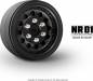 1.9 NR01 Beadlock Wheels (Black) (2)