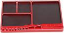 Magnetic Multifunction Screw/Tool Tray - Red