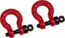 1/10 Scale Red Tow Shackle D-Rings Gen8