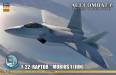 1/48 Ace Combat 7 Skies Unknown F-22 Raptor Mobius 1