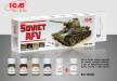 Acrylic Paint Set Specially For Soviet Armored Vehicles (6)