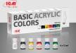 Acrylic Paint Set Basic (6)
