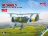 1/32 Hs 123A-1 WWII German Attack Aircraft