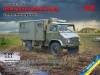 1/35 Unimog S 404 With Box Body German Military Truck