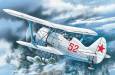 1/72 I-15 bis WWII Soviet Biplane Fighter (Winter Version)