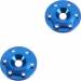 Finnisher Alum Wing Buttons Blue B6/B6D