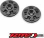 Rm2 Clover Large Flange 1/8 Wing Buttons Black (2)