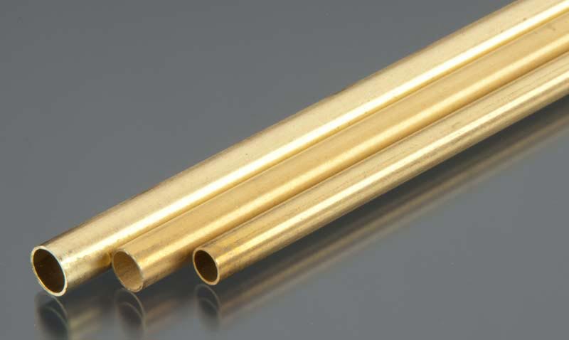 Details about   K&S Large Bendable Brass Tube 3 sizes 3/16" 7/32" 1/4" x 12" #5076 