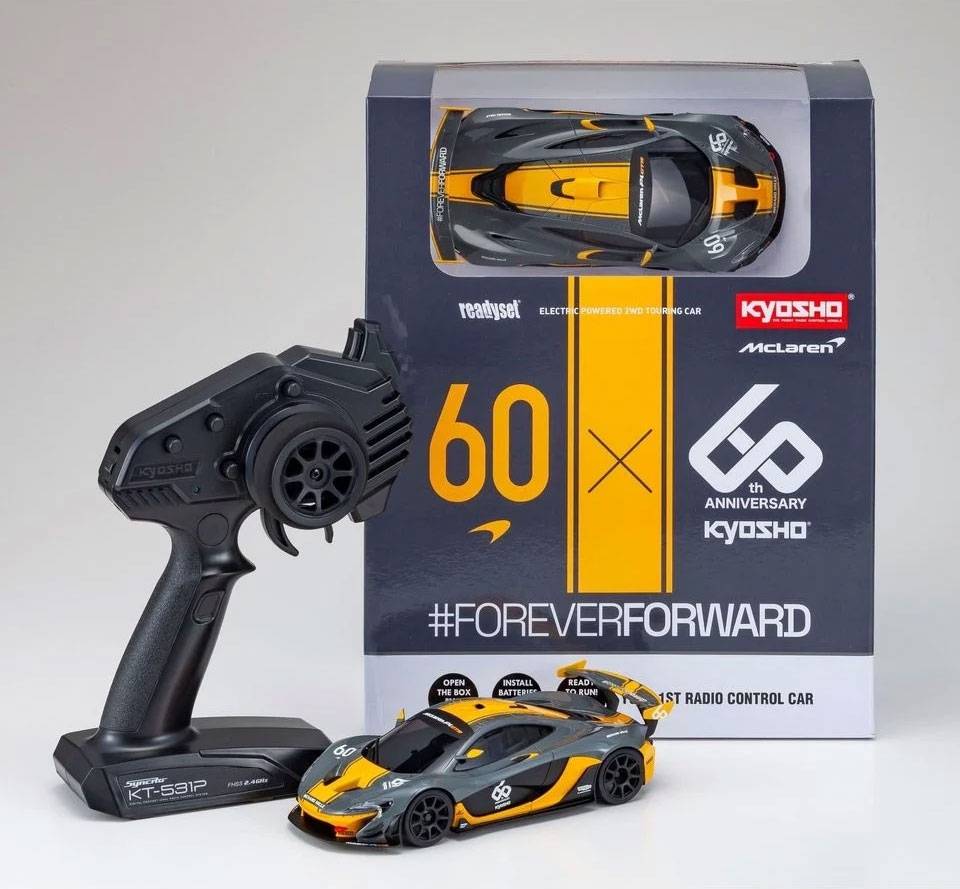 ホビーラジコン KYOSHO Mini-Z RWD McLaren Kyosho 1/28 Mini-Z McLaren P1 GTR RWD On-Road Touring Car