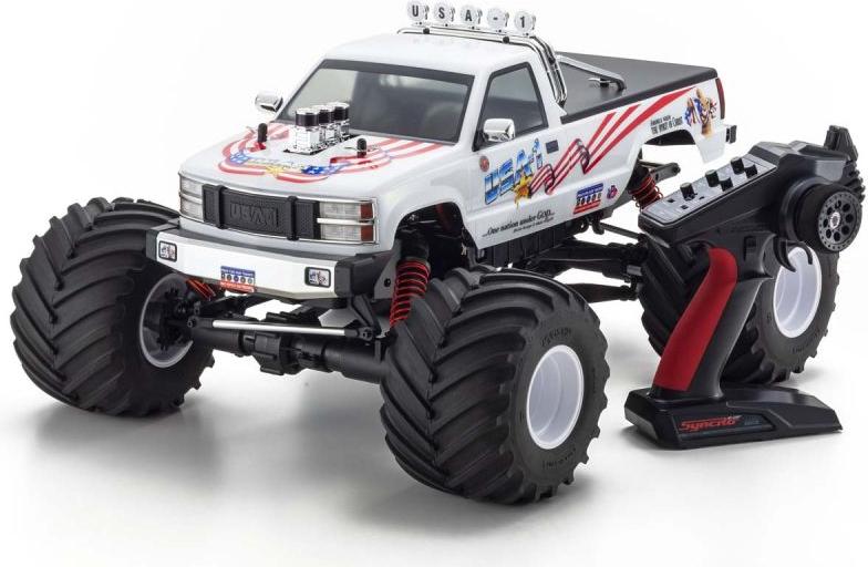 USA-1 Electric 1/8 RTR 4WD Monster Truck w/Brushless Motor